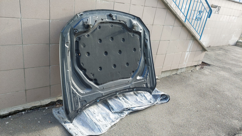 Капот на BMW 7 F01, F02, F03, F04 б/у оригинал в сборе Капот Бмв 7 Ф01