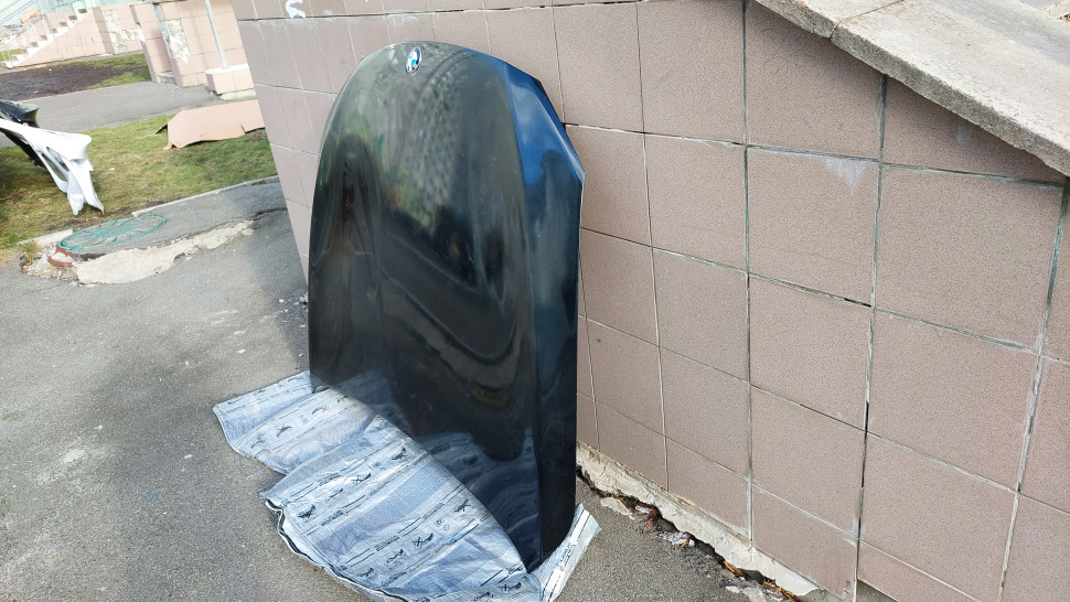 Капот на BMW 7 F01, F02, F03, F04 б/у оригинал в сборе Капот Бмв 7 Ф01