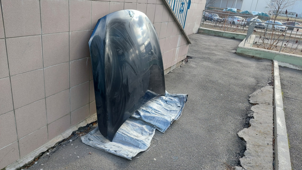 Капот на BMW 7 F01, F02, F03, F04 б/у оригинал в сборе Капот Бмв 7 Ф01