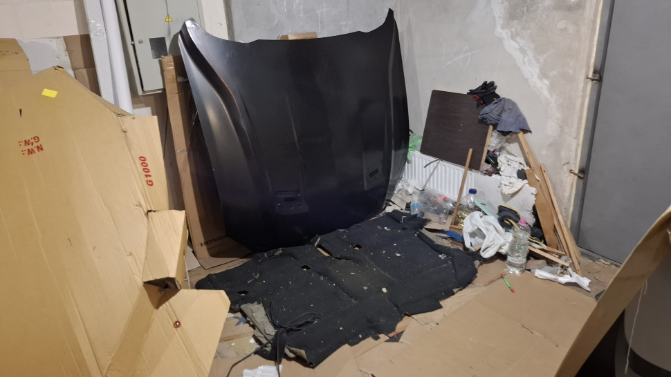 Капот Ford Mustang алюминий 2018 - 2023 капот Форд Мустанг JR3Z16612A