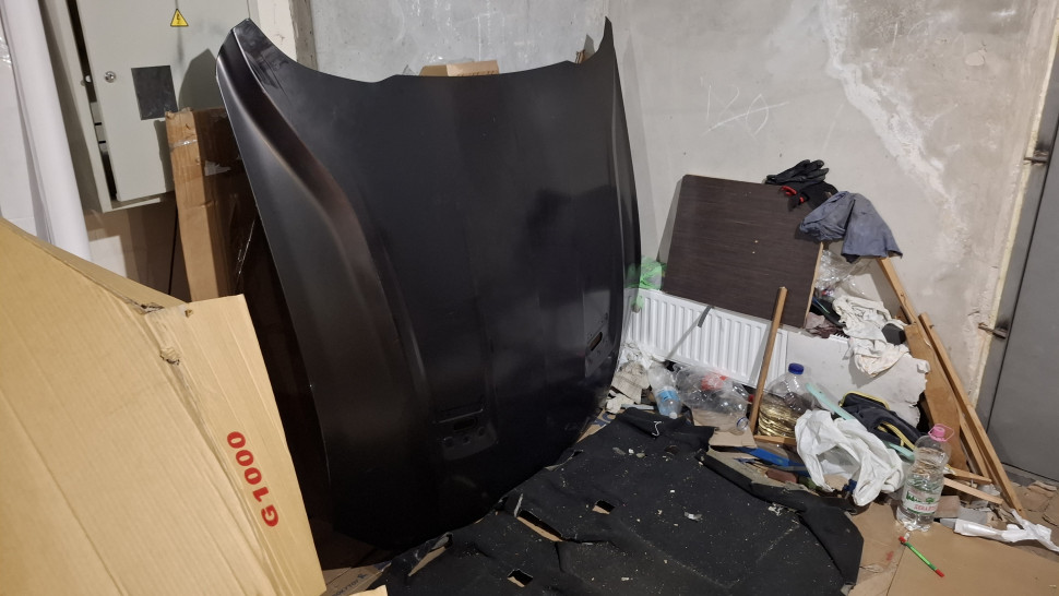 Капот Ford Mustang алюминий 2018 - 2023 капот Форд Мустанг JR3Z16612A