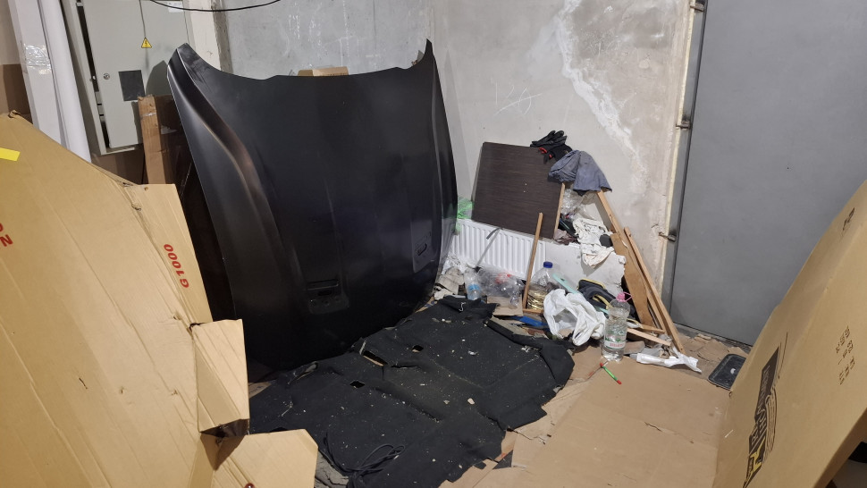 Капот Ford Mustang алюминий 2018 - 2023 капот Форд Мустанг JR3Z16612A