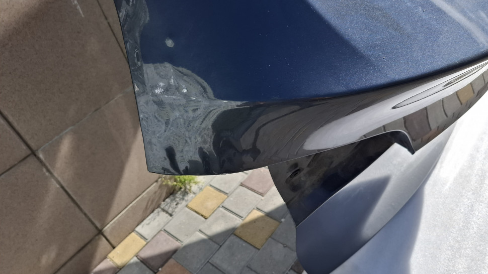 Крышка багажника Tesla Model Y сіра мілкий дефект Ляда Тесла У