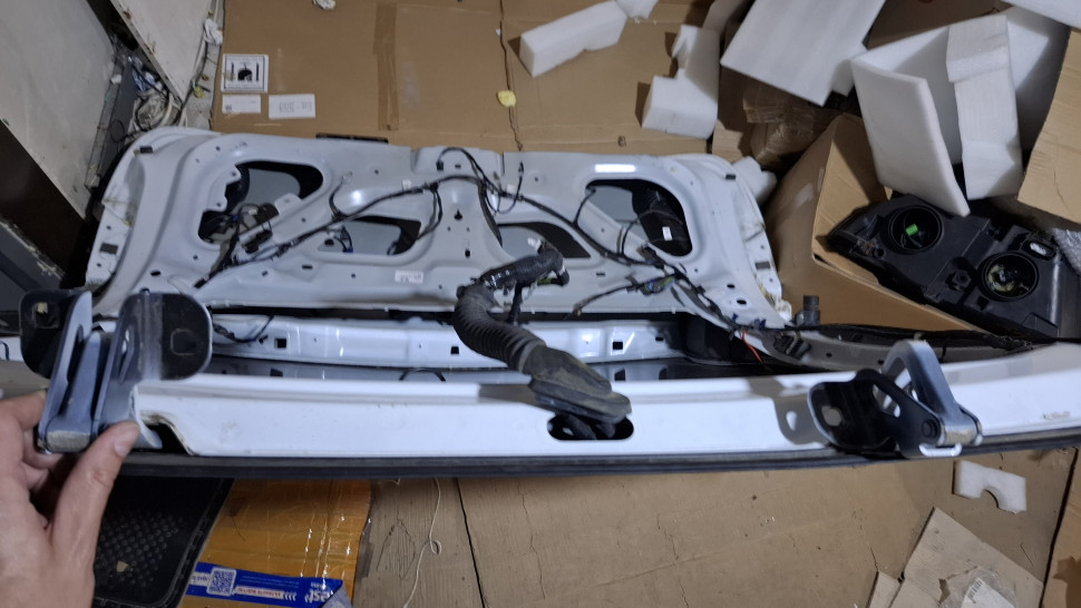 Дефект крышка багажника Tesla Model X 2016 2017 2018 2019 2020 2021 Дверь багажника Тесла модел Х Ляда Тесла Х 106745600B