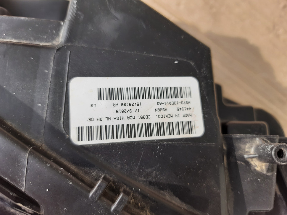 Фара Ford fusion Full Led 2017 2018 2019 2020 2021 Оригинал под ремонт