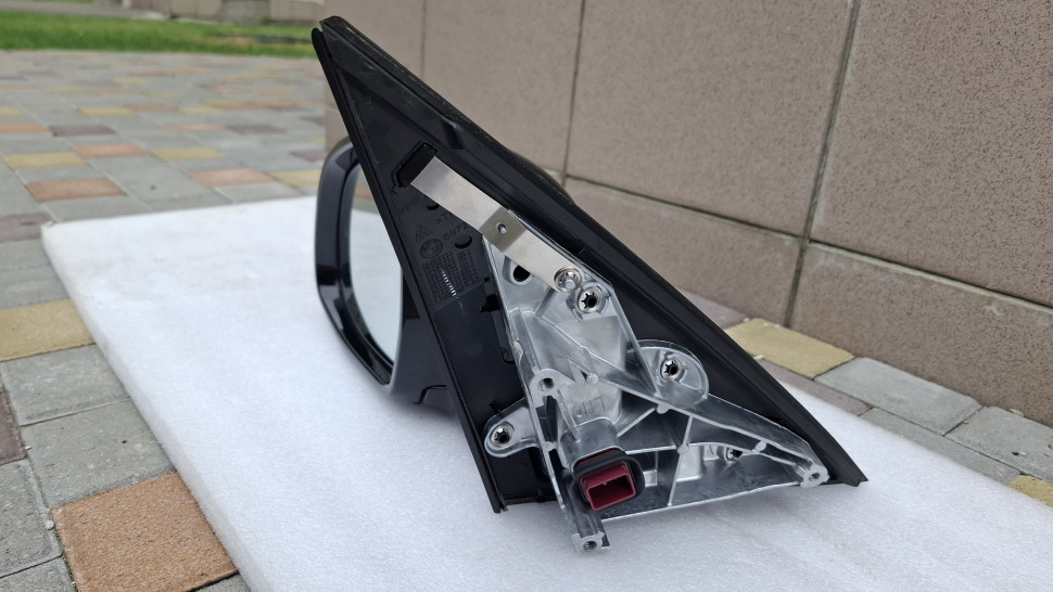 5pin BMW X5 G05 2019+ 416 цвет Зеркало мертвые зоны Зеркало заднего вида левое BMW X5 G05 2019 - 2023 Carbonschwarz 416 Дзеркало ліве БМВ Х5 51168738315