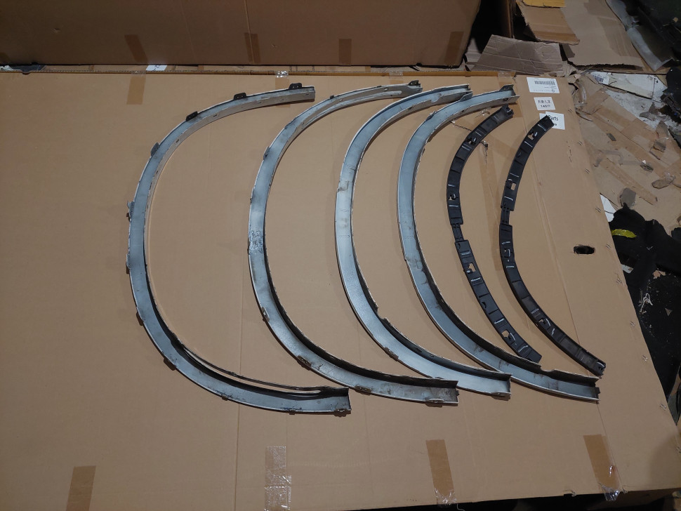 Расширители арок BMW X5 F15 2013 2014 2015 2016 2017 2018 Листва БМВ Х5, накладки на крылья.