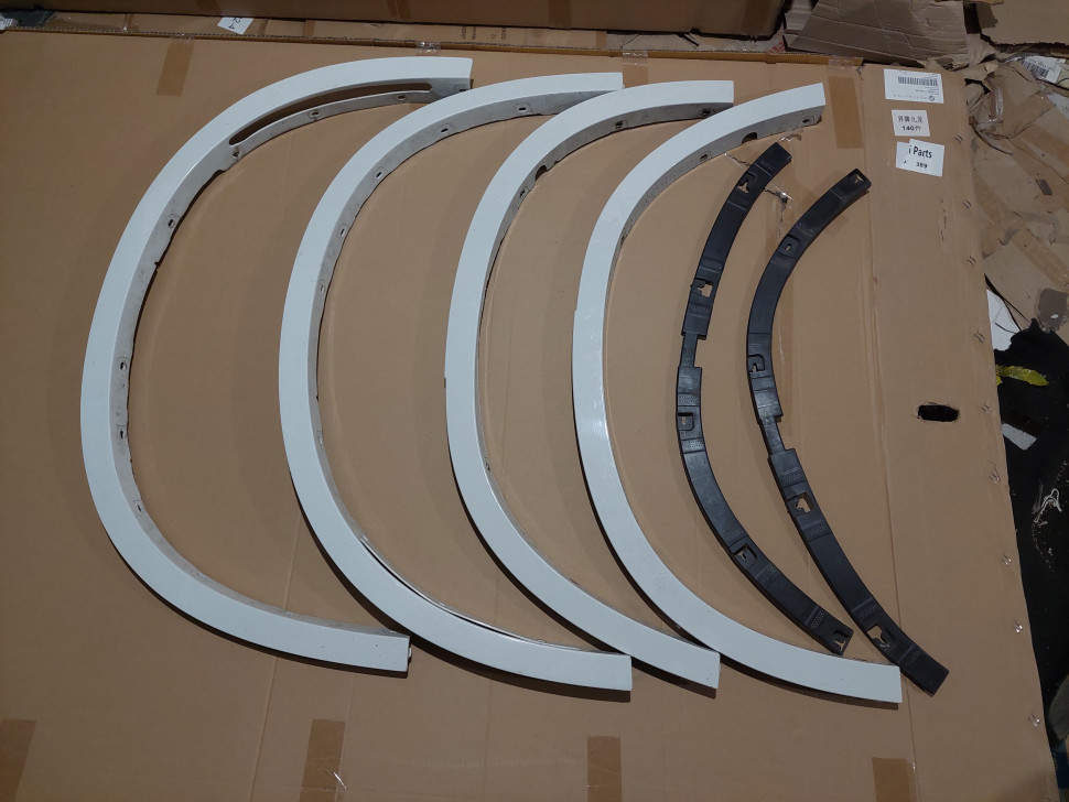 Расширители арок BMW X5 F15 2013 2014 2015 2016 2017 2018 Листва БМВ Х5, накладки на крылья.