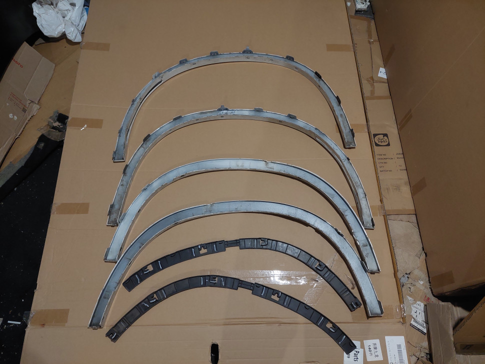 Расширители арок BMW X5 F15 2013 2014 2015 2016 2017 2018 Листва БМВ Х5, накладки на крылья.