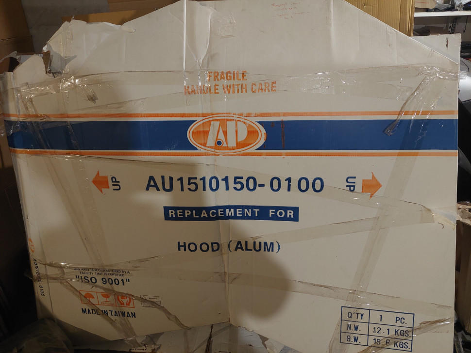 Капот Audi A6 С7 2018 2017 2016 2015 2014 2013 2012 2011 Алюминий Тайвань Капот Ауди А6 С7 4G0823029A