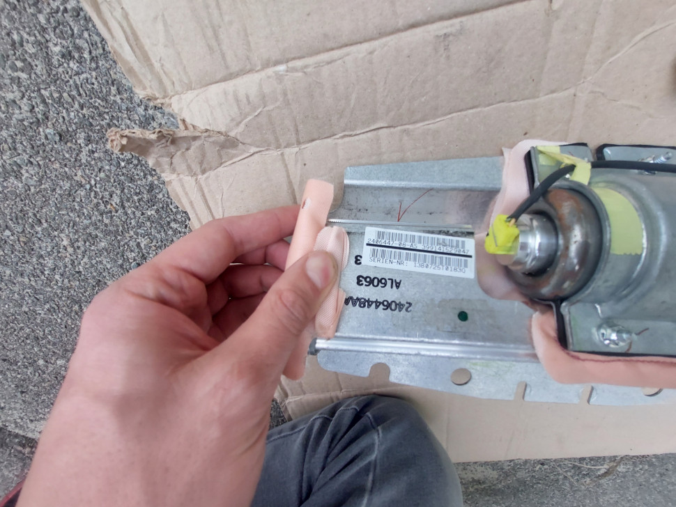 Подушка в торпеду BMW X5 E70 USA Целые Airbag БМВ Х5 Е70 Подушка