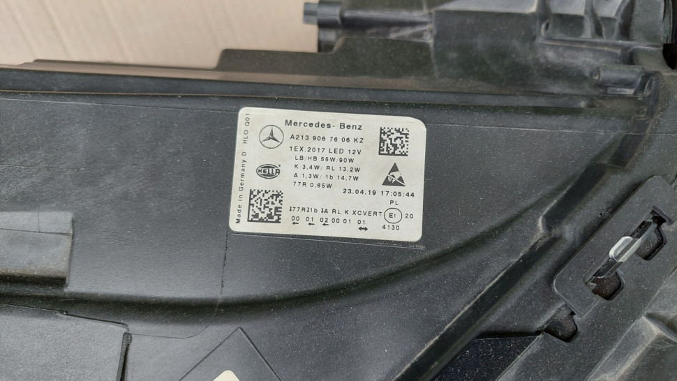 Фара Mercedes w213 Multibeam Фара правая Мерседес 213 Лед Мультибим