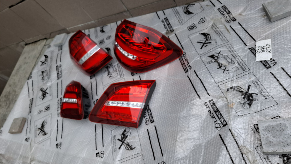 Фонари Mercedes GLS X166 W166 2015 2016 2017 2018 2019 рест Ліхтар фонарь стоп Мерседес ГЛС 166