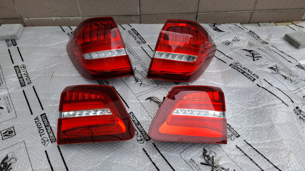 Фонари Mercedes GLS X166 W166 2015 2016 2017 2018 2019 рест Ліхтар фонарь стоп Мерседес ГЛС 166