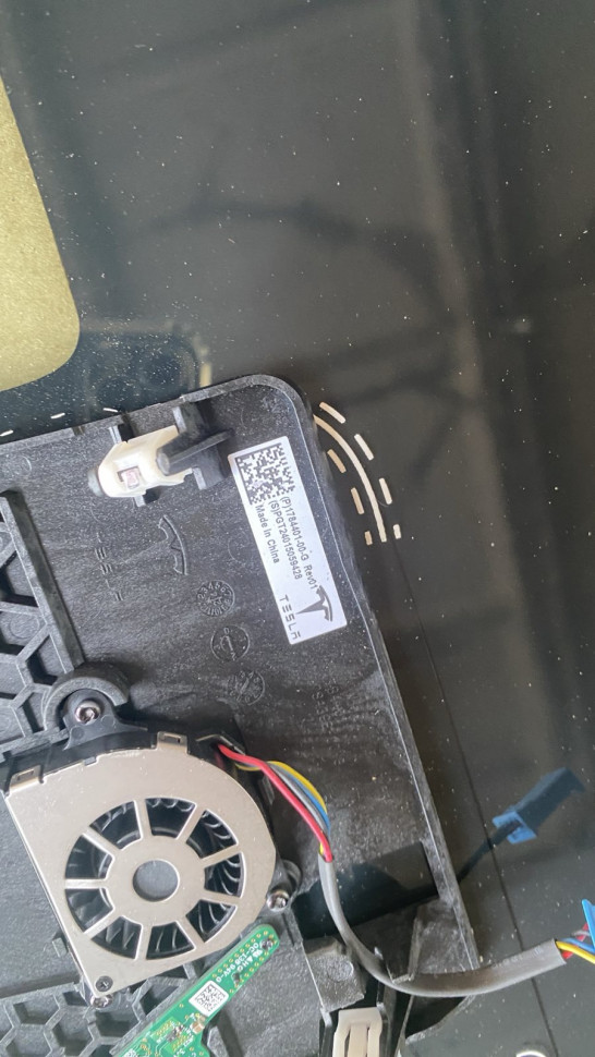 Лобовое стекло Tesla Model Y 2024 2023 4 автопилот стекло Тесла куллер вентилятор