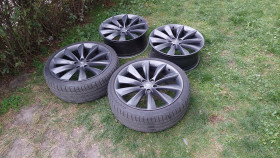 Диски Tesla Model S, X R21 8.5J 5x120 GREY TURBINE Диски Тесла 2012-2021