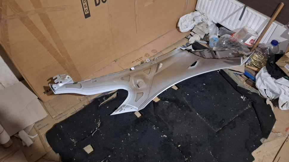 Крило Tesla 3 праве Б/У білий перламутр 2018 2019 2020 2021 2022 2023 2024 2025 крыло правое Tesla 3 1081400-E0-D 1081400E0D 1081400