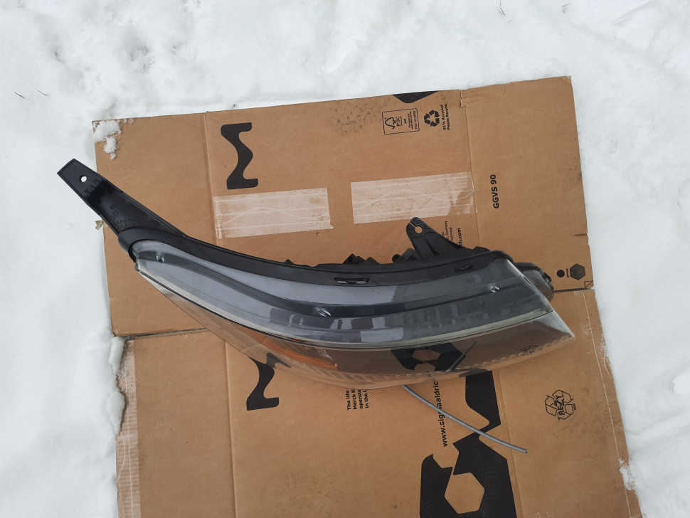 Фара Ford Explorer 2019 2018 2017 2016 LED фара Форд Експлорер черная