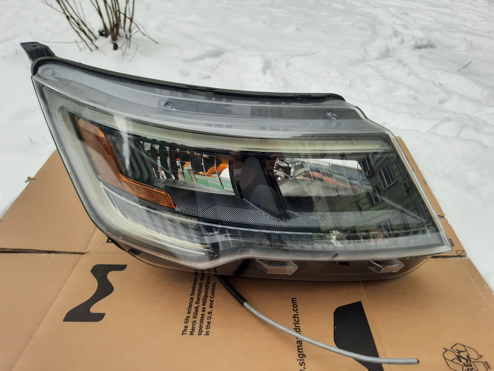 Фара Ford Explorer 2019 2018 2017 2016 LED фара Форд Експлорер черная