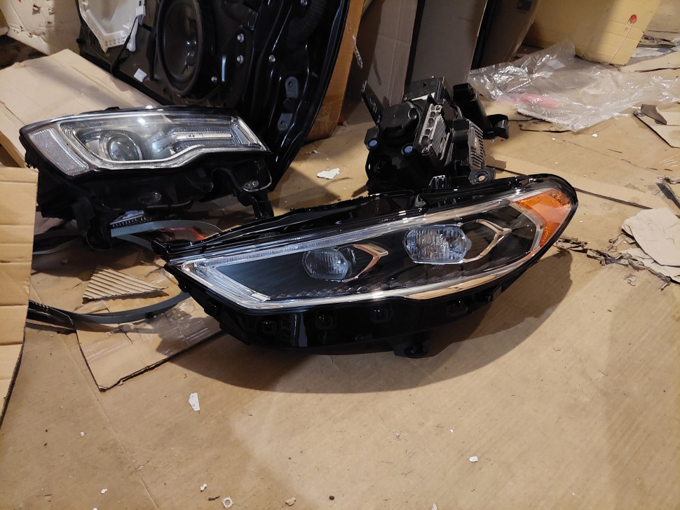 За 1 шт. Фара ЛЕВАЯ / правая / пара. Фара левая Ford Fusion Full Led USA HS73-13E015-AF hs73-13e015-ag HS73-13E015-AH HS7313E015AF hs7313e015