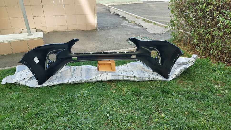 Бампер передний Toyota Highlander 2022 2021 2020 2023 Оригинал бампер Хайлендер