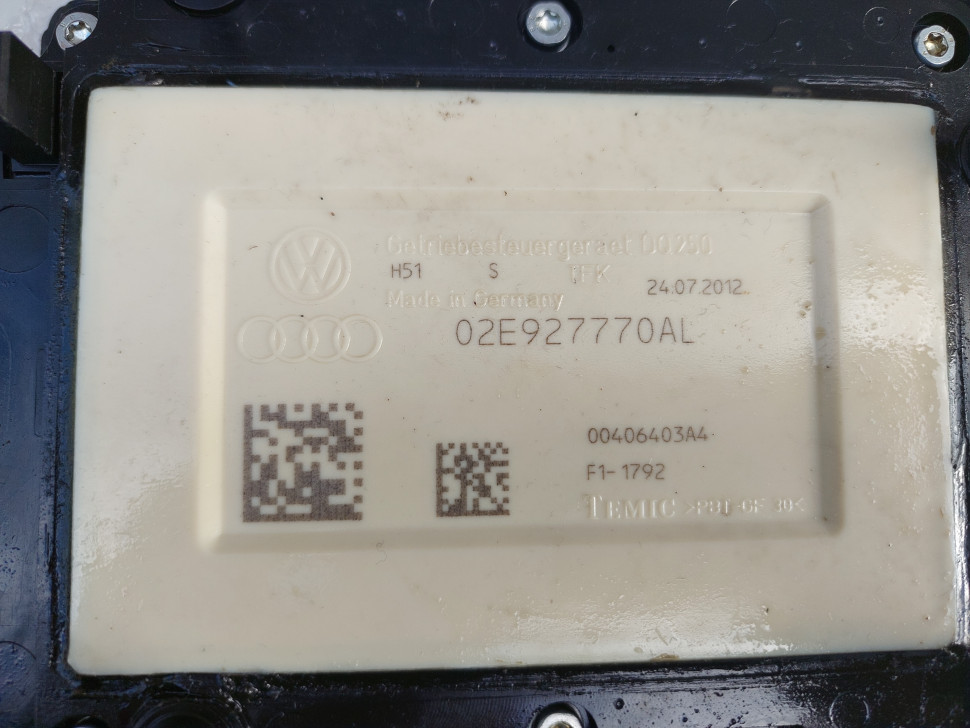 Мехатроник DSG 6 ДСГ 6 Гидроблок управления АКПП DQ250 02E927770AL