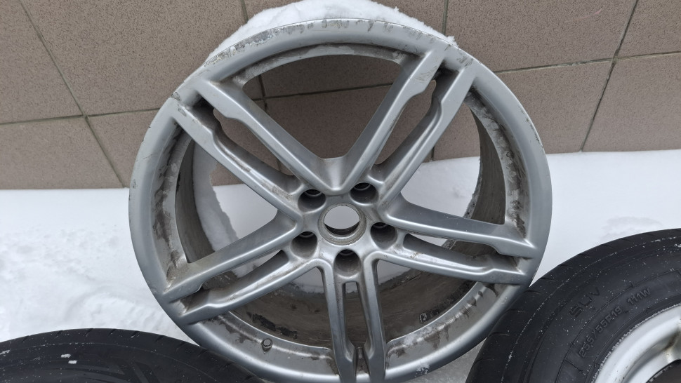 R19 5x112 Диски Porsche Macan ОРИГИНАЛ с резиной літо Різноширокі Диски Порш Макан