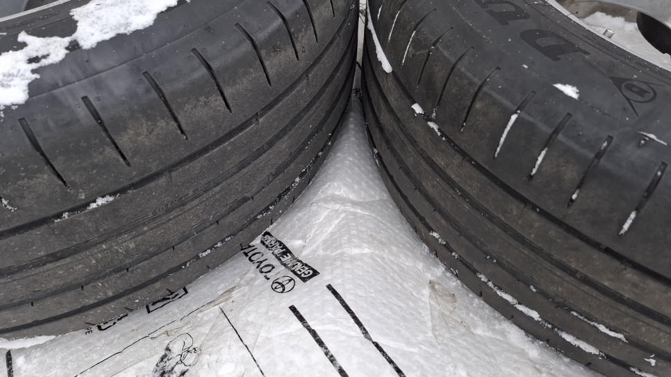 R19 5x112 Диски Porsche Macan ОРИГИНАЛ с резиной літо Різноширокі Диски Порш Макан