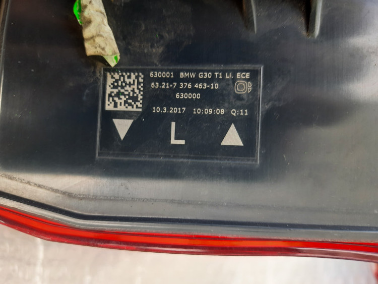 Задние фонари Bmw 5 g30 Европа LED 2020 2019 2018 2017 стопы БМВ 5 Г30