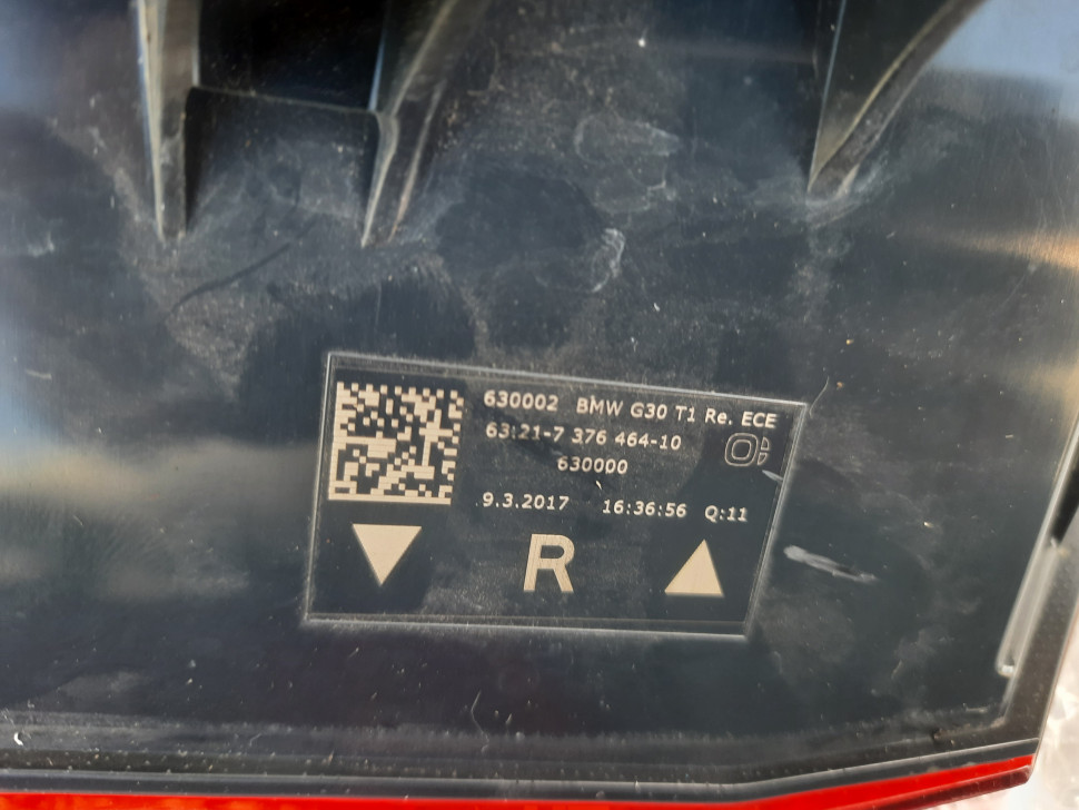 Задние фонари Bmw 5 g30 Европа LED 2020 2019 2018 2017 стопы БМВ 5 Г30