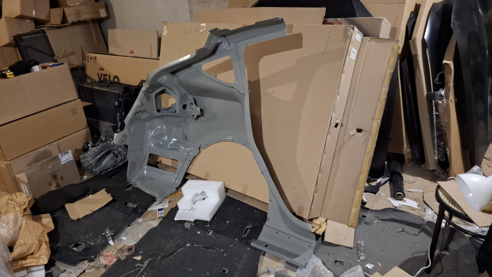 Крыло заднее левое Tesla Model Y 3 филенка четверть Тесла У 3 1487421S0D