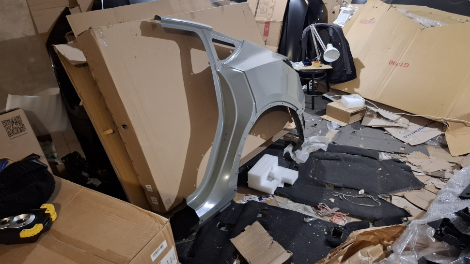 Крыло заднее левое Tesla Model Y 3 филенка четверть Тесла У 3 1487421S0D