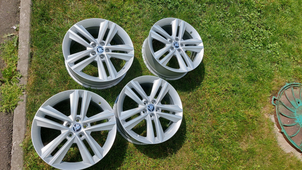 Диски R17 5x100 7j et46 Borbet Диски skoda rapid fabia ОРИГИНАЛ Идеал