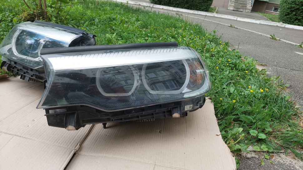 Фары BMW 5 G30 G31 full led Фара БМВ 5 Г30 Г31 полный светодиод лед, В СБОРЕ с блоками.