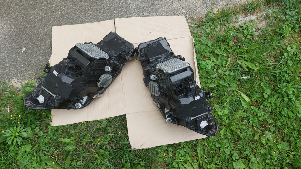 Фары BMW 5 G30 G31 full led Фара БМВ 5 Г30 Г31 полный светодиод лед, В СБОРЕ с блоками.