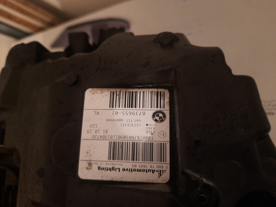 Фара BMW X3 G01 X4 G02 ОРИГИНАЛ фара левая Бмв Х3 Г01 Х4 Г02 8739655 