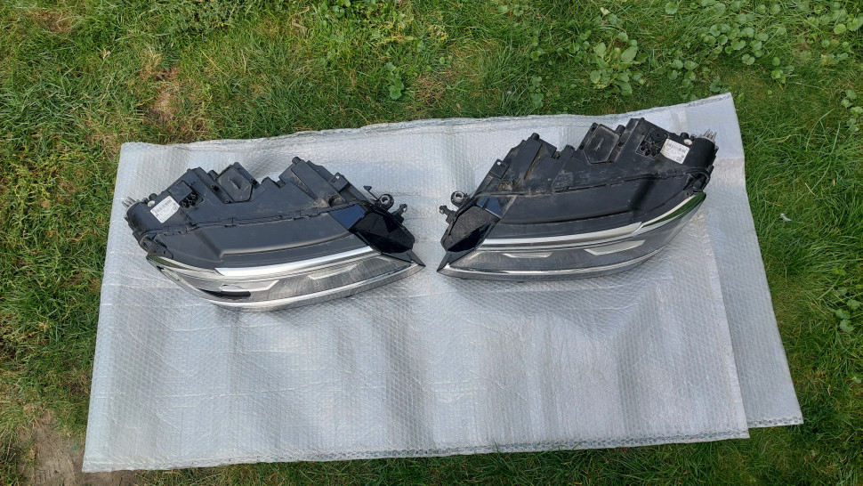 Правая Фара Tiguan 2017 2018 2019 2020 под замену стекла FULL LED Adaptive Оригинал Фары Тигуан 2