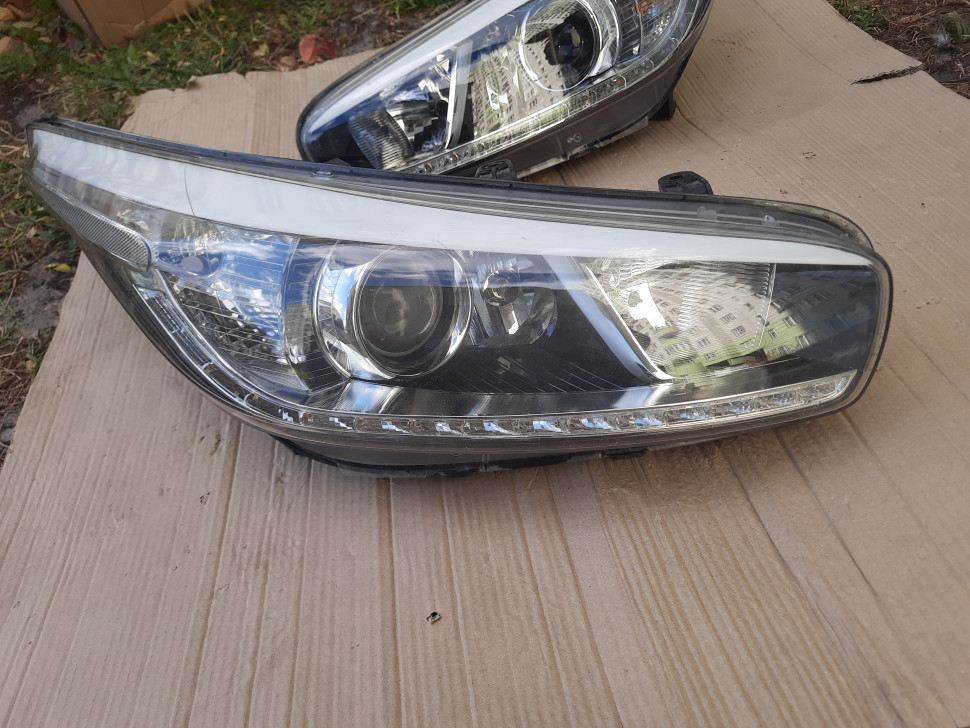Фары Kia Ceed 2 led 2015 2016 2017 2018 Фара Киа Сид 2 led drl Лед ДХО