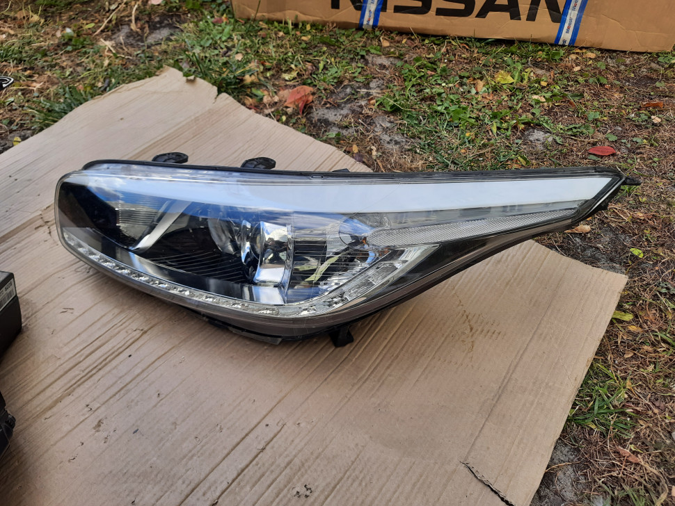 Фары Kia Ceed 2 led 2015 2016 2017 2018 Фара Киа Сид 2 led drl Лед ДХО