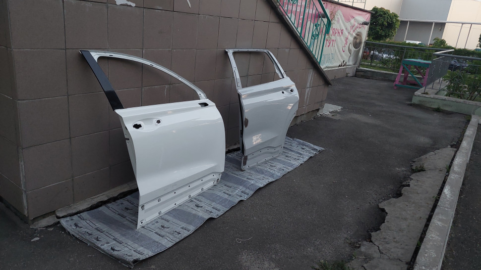 Дверь передняя правая Santa Fe 4 2018 2019 2020 2021 2022 23 Hyundai Двері Санта Фе 4