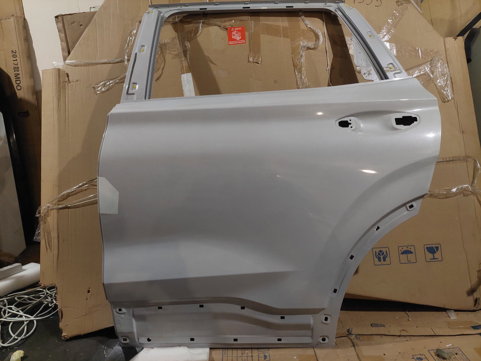 Дверь задняя левая Santa Fe 4 2018 2019 2020 2021 2022 2023 Hyundai Двері Санта Фе 4