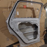 Дверь задняя левая Santa Fe 4 2018 2019 2020 2021 2022 2023 Hyundai Двері Санта Фе 4