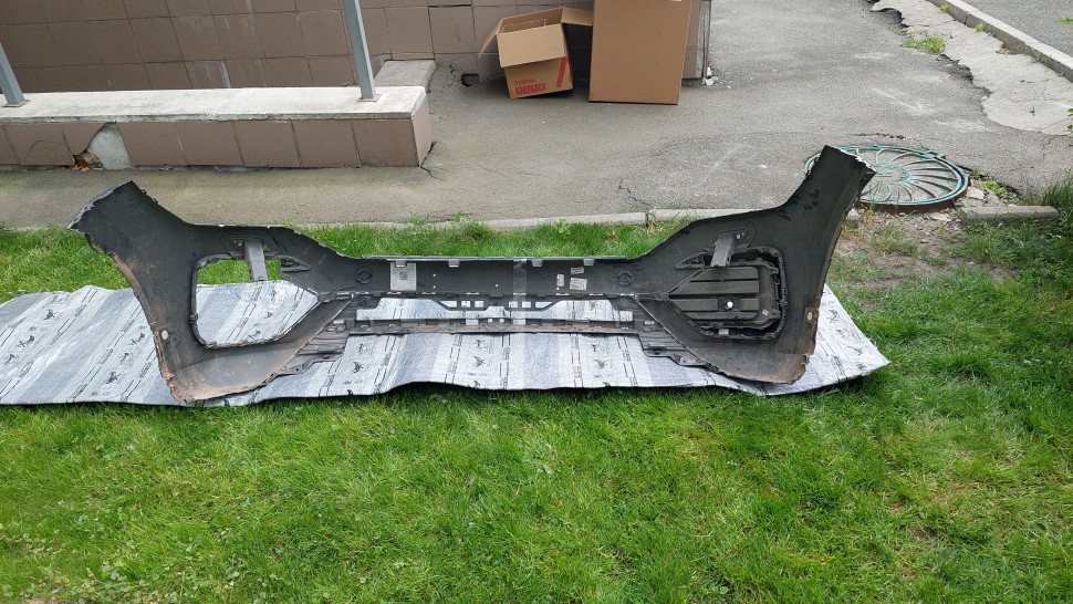 Бампер Volkswagen Touareg 3 R-Line 2018 2019 2020 21 22 23 760807217BF