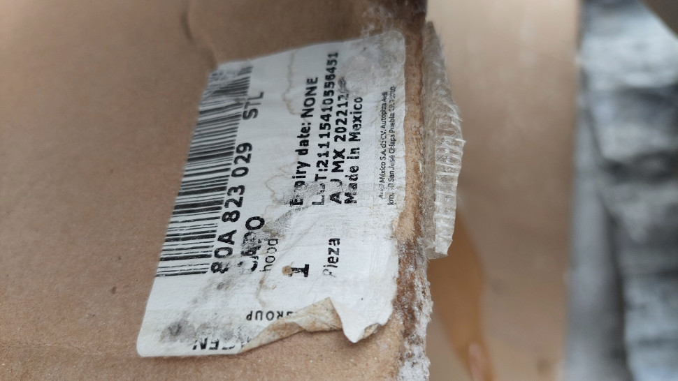 Капот Audi Q5 80A Оригинал Алюминий 2017 2018 2019 2020 2021 2022 капот Ауди ку5