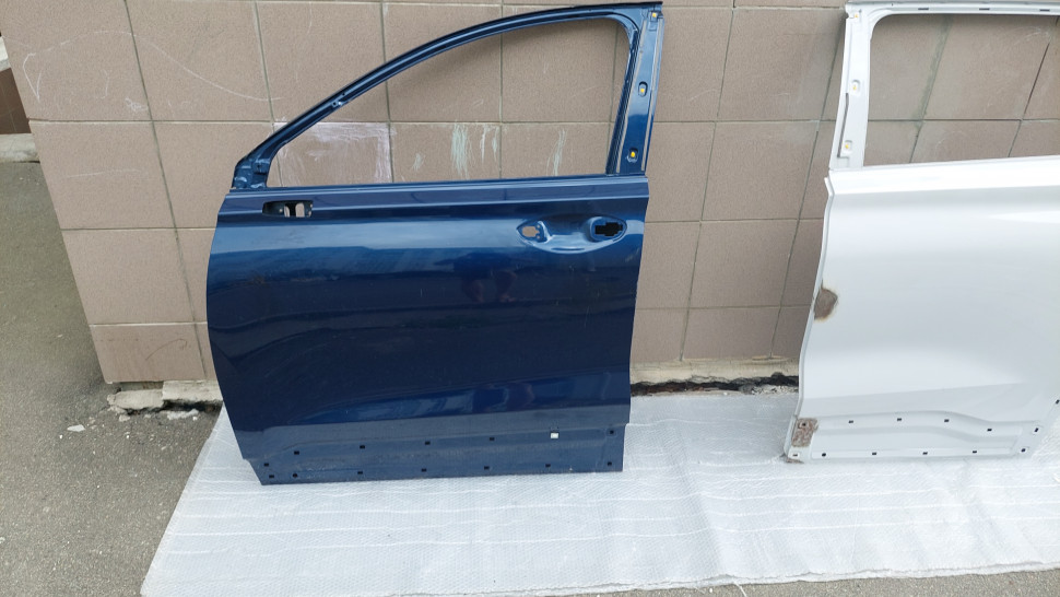 Дверь передняя левая Santa Fe 4 2018 2019 2020 2021 2022 23 Hyundai Двері Санта Фе 4