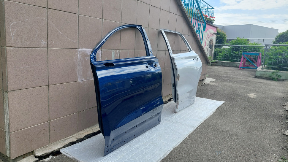 Дверь передняя левая Santa Fe 4 2018 2019 2020 2021 2022 23 Hyundai Двері Санта Фе 4