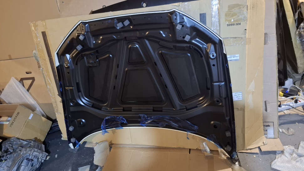 Капот Audi A3 2012 -2020 Алюминий + герметик (8V) Капот Ауди А3 8в 8V5823029A 