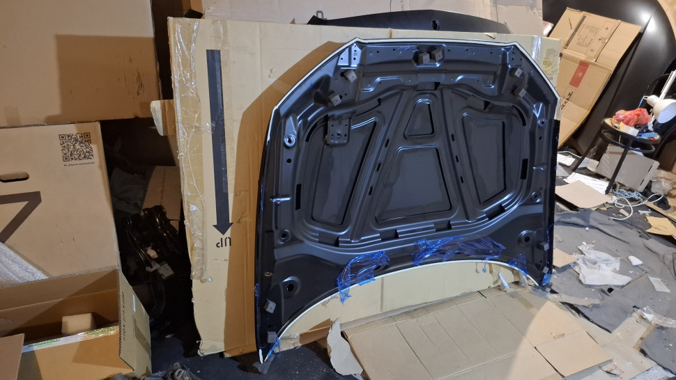 Капот Audi A3 2012 -2020 Алюминий + герметик (8V) Капот Ауди А3 8в 8V5823029A 