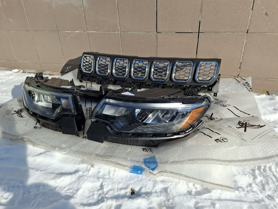 Фары Jeep Compass full led 2022 2023 2024 фара Джип Компас фулл лед 