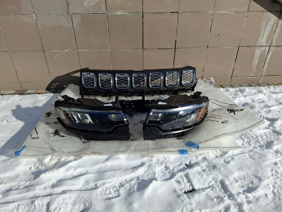 Фары Jeep Compass full led 2022 2023 2024 фара Джип Компас фулл лед 